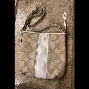 Large Coach Crossbody Messenger or Shoulder Bag
